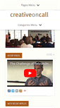 Mobile Screenshot of creativeoncall.com
